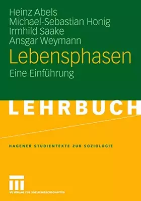 Couverture du produit · Lebensphasen: Eine Einführung (Studientexte zur Soziologie)