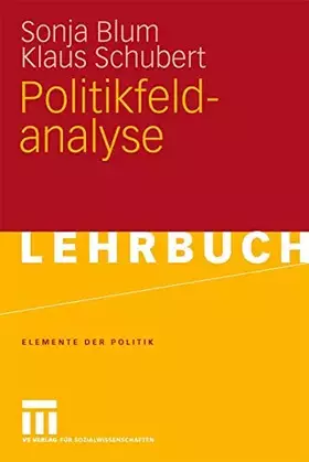 Couverture du produit · Politikfeldanalyse (Elemente der Politik)