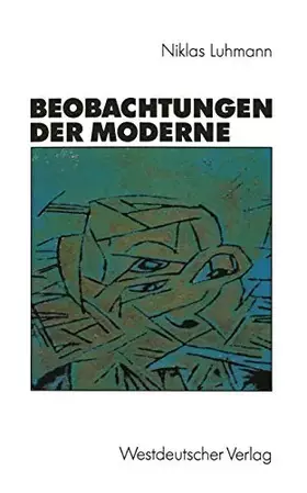 Couverture du produit · Beobachtungen der Moderne