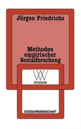 Couverture du produit · WV Studium, Band 28: Methoden empirischer Sozialforschung