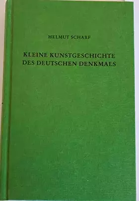 Couverture du produit · Kleine Kunstgeschichte des deutschen Denkmals