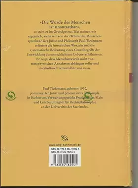 Couverture du produit · Was ist Menschenwürde?: Eine Einführung
