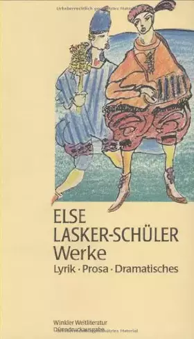 Couverture du produit · Werke: Lyrik, Prosa, Dramatisches