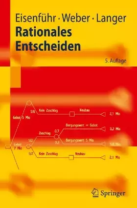 Couverture du produit · Rationales Entscheiden (Springer-Lehrbuch) (German Edition)