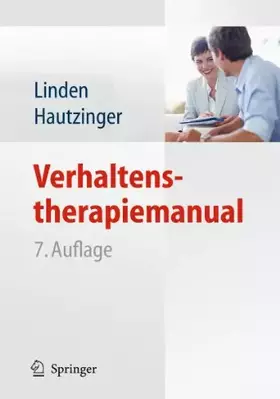 Couverture du produit · Verhaltenstherapiemanual