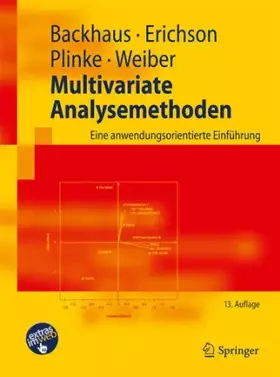 Couverture du produit · Multivariate Analysemethoden: Eine anwendungsorientierte Einführung (Springer-Lehrbuch)