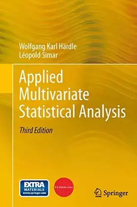 Couverture du produit · Applied Multivariate Statistical Analysis