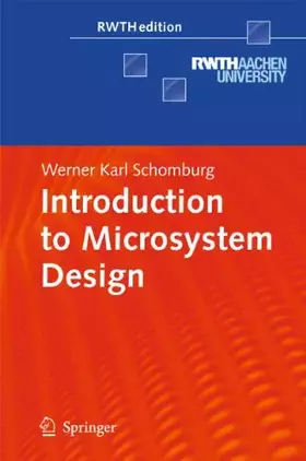 Couverture du produit · Introduction to Microsystem Design (RWTHedition)