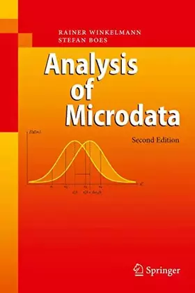 Couverture du produit · Analysis of Microdata