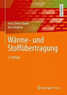 Couverture du produit · Wärme- und Stoffübertragung