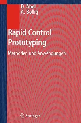 Couverture du produit · Rapid Control Prototyping: Methoden und Anwendungen