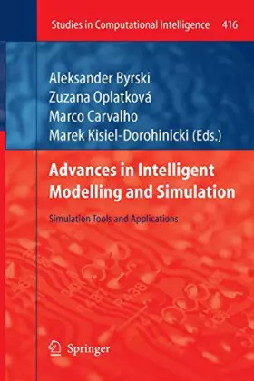 Couverture du produit · Advances in Intelligent Modelling and Simulation: Simulation Tools and Applications