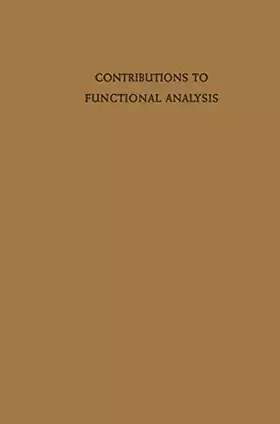 Couverture du produit · Contributions to Functional Analysis