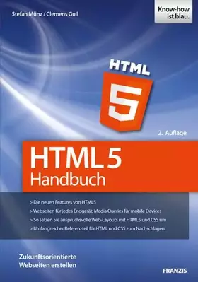 Couverture du produit · HTML5-Handbuch (Professional Series)