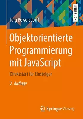 Couverture du produit · Objektorientierte Programmierung mit JavaScript: Direktstart für Einsteiger
