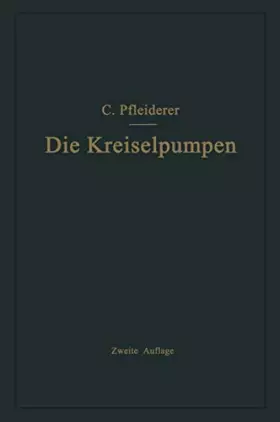 Couverture du produit · Die Kreiselpumpen