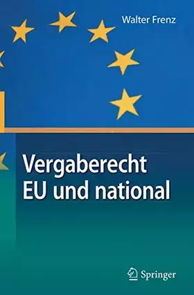 Couverture du produit · Vergaberecht EU und national