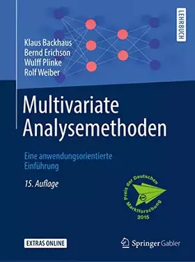 Couverture du produit · Multivariate Analysemethoden: Eine anwendungsorientierte Einführung