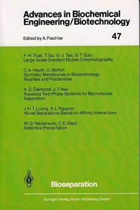 Couverture du produit · Bioseparation