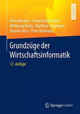 Couverture du produit · Grundzüge der Wirtschaftsinformatik
