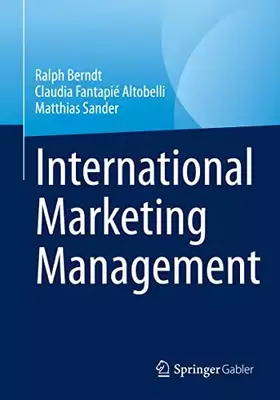 Couverture du produit · International Marketing Management
