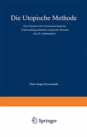 Couverture du produit · Die utopische Methode