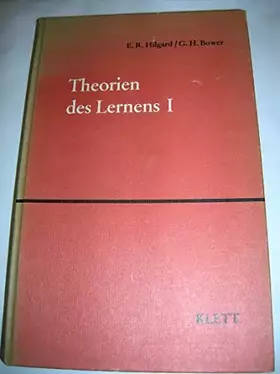 Couverture du produit · Theorien des Lernens I