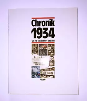 Couverture du produit · Chronik 1934
