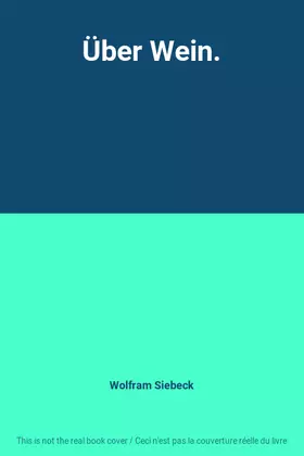 Couverture du produit · Über Wein.