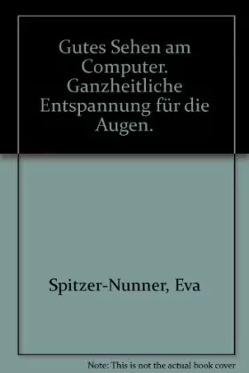 Couverture du produit · Gutes Sehen am Computer