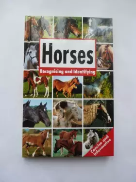 Couverture du produit · HORSES - Recognising and Identifying