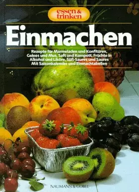 Couverture du produit · Einmachen