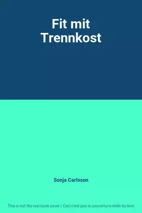 Couverture du produit · Fit mit Trennkost