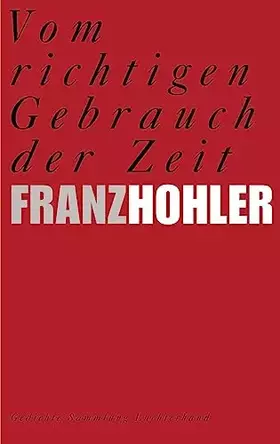Couverture du produit · Vom richtigen Gebrauch der Zeit: Gedichte