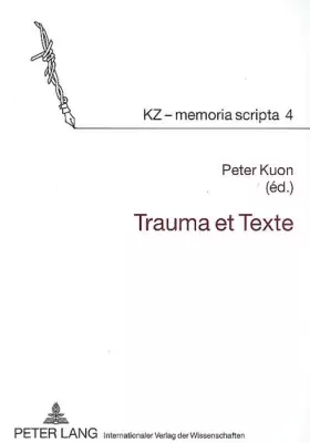 Couverture du produit · Trauma et texte