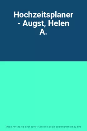 Couverture du produit · Hochzeitsplaner - Augst, Helen A.