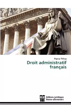 Couverture du produit · Droit administratif français