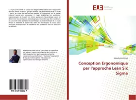 Couverture du produit · Conception Ergonomique par l’approche Lean Six Sigma