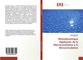 Couverture du produit · Hémodynamique Appliquée: de la Macrocirculation à la Microcirculation