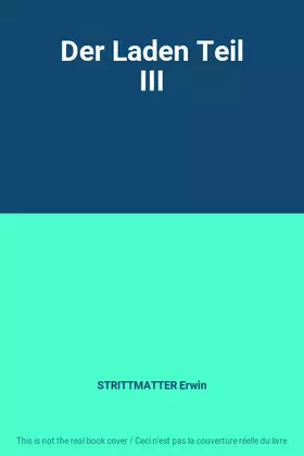 Couverture du produit · Der Laden Teil III