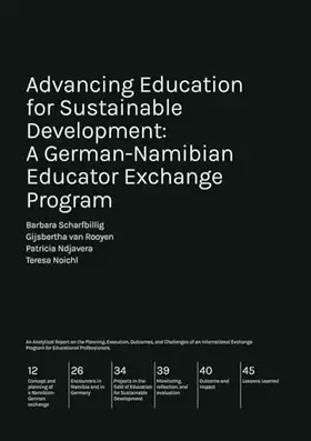Couverture du produit · Advancing Education for Sustainable Development: A German-Namibian Educator Exchange Program