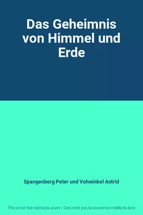 Couverture du produit · Das Geheimnis von Himmel und Erde