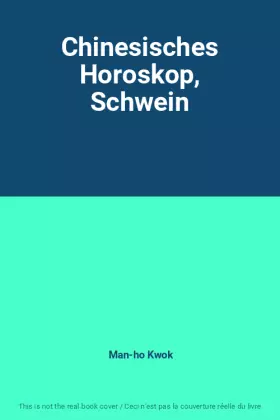 Couverture du produit · Chinesisches Horoskop, Schwein