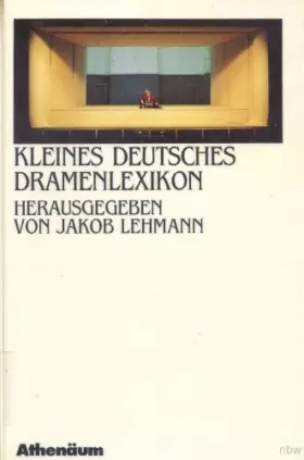 Couverture du produit · Kleines deutsches Dramenlexikon