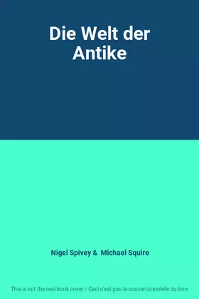 Couverture du produit · Die Welt der Antike