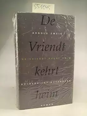 Couverture du produit · De Vriendt kehrt heim