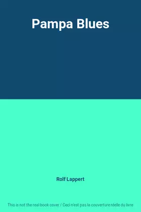 Couverture du produit · Pampa Blues