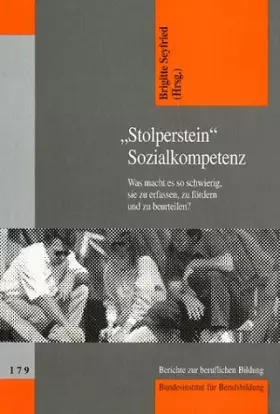 Couverture du produit · 'Stolperstein' Sozialkompetenz