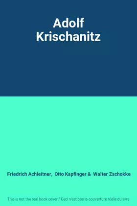 Couverture du produit · Adolf Krischanitz