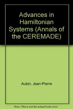 Couverture du produit · Advances in Hamiltonian Systems
